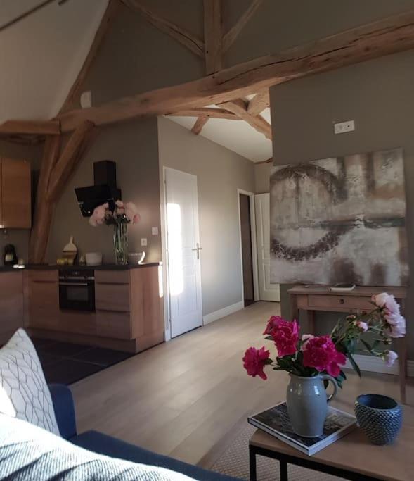 欧坦L'Annexe Du Moulin Renaudiots公寓 外观 照片